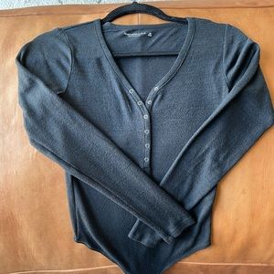 abercrombie black bodysuit